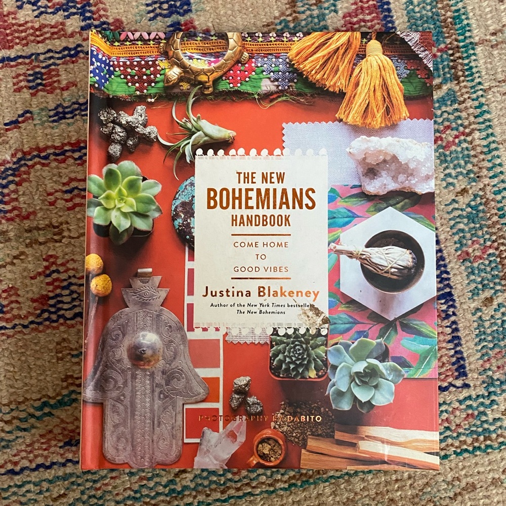 The New Bohemians Handbook by - Vibrant Red Cover